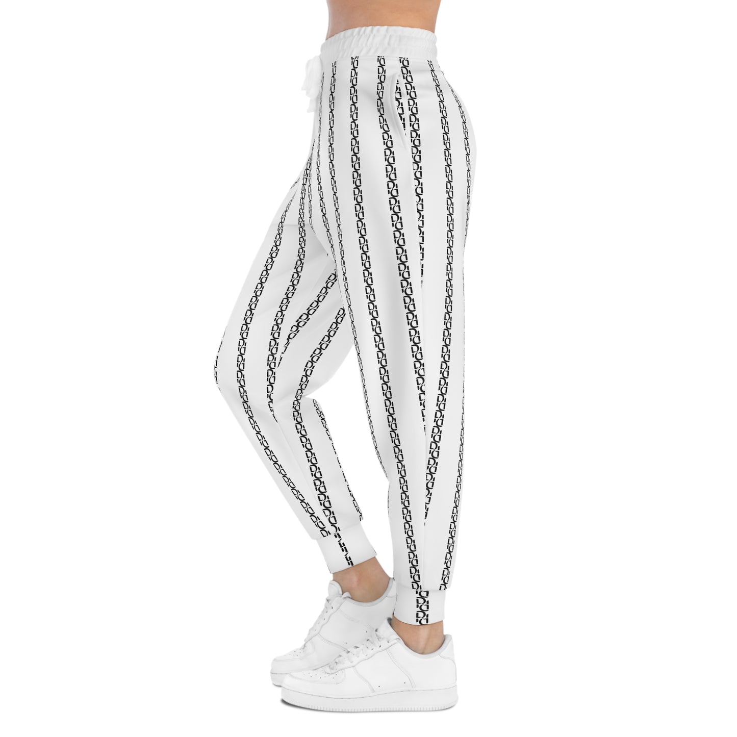 Phallacy Striped Designer Unisex Athletic Joggers