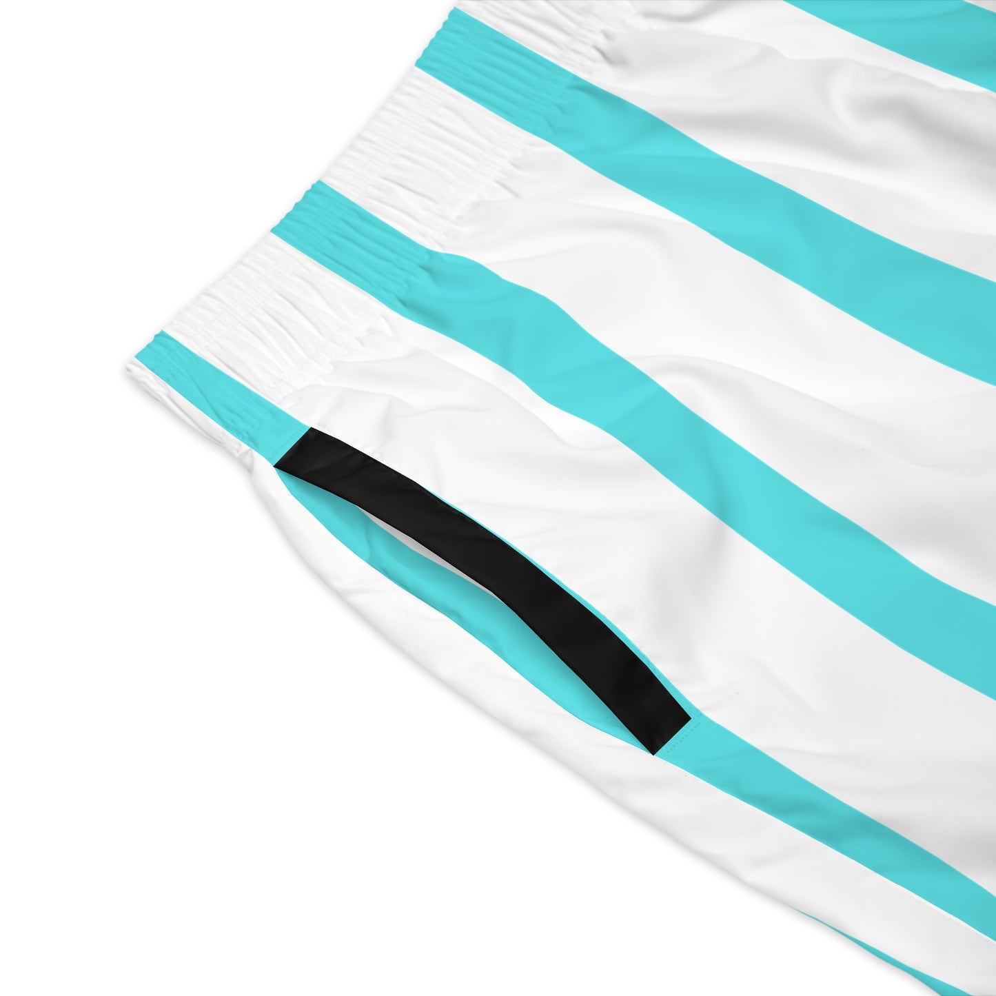 Phallacy Striped Designer Jogger Shorts