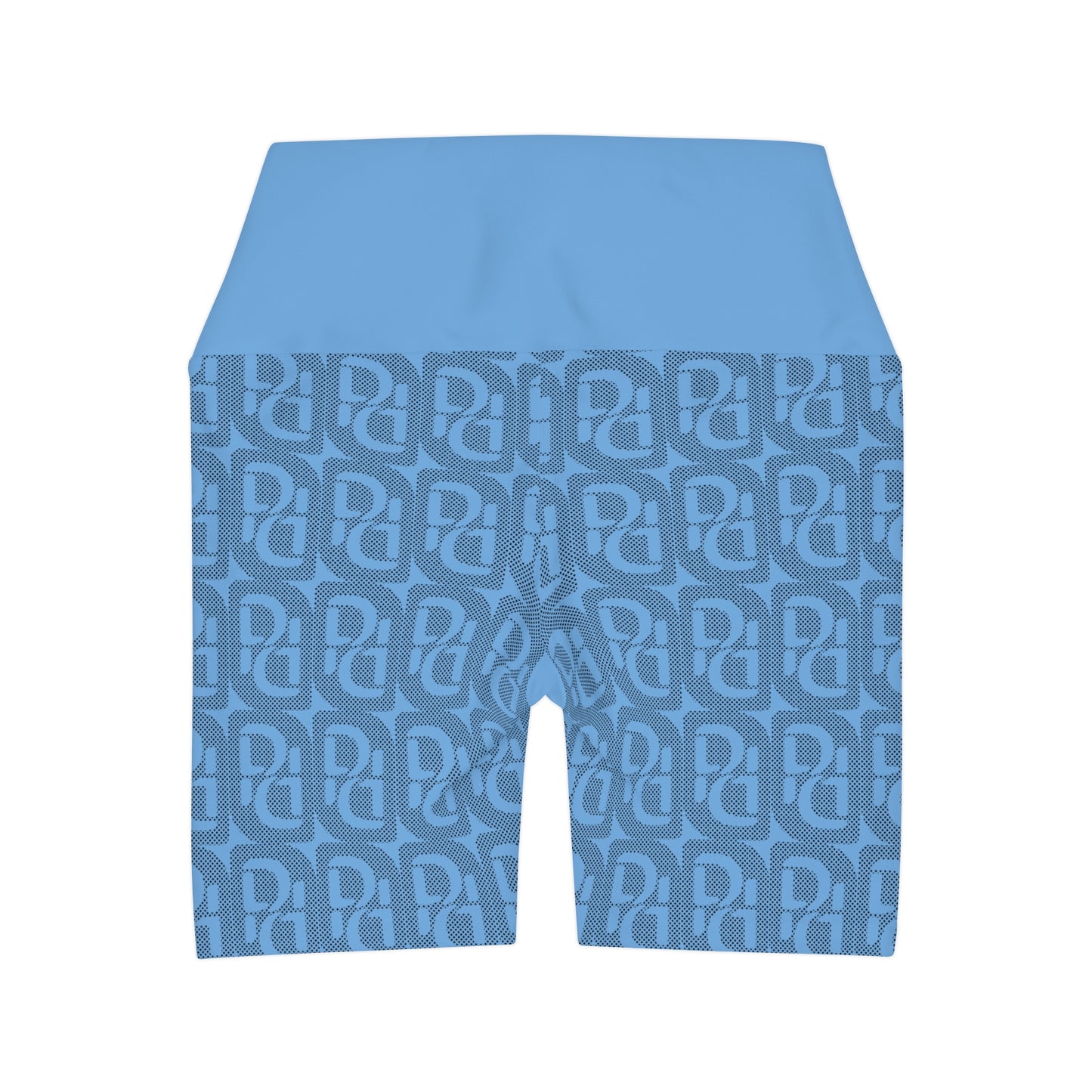 Phallacy Designer High Waisted Yoga Shorts