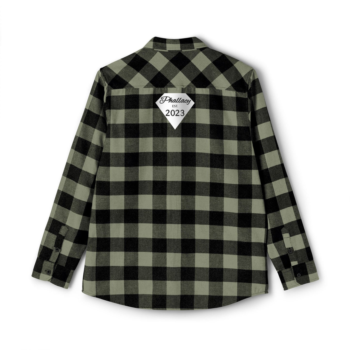 Phallacy Diamond Unisex Flannel Shirt