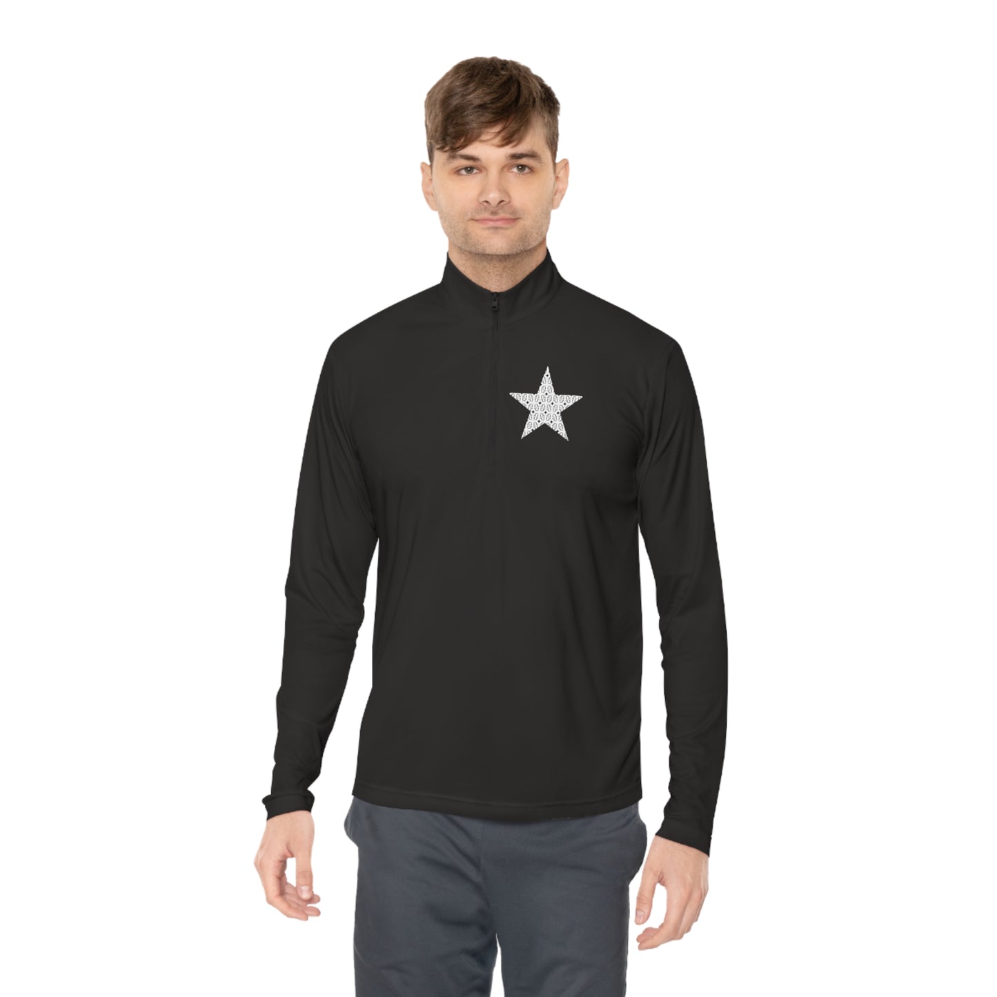 Phallacy Star Unisex Quarter-Zip Pullover