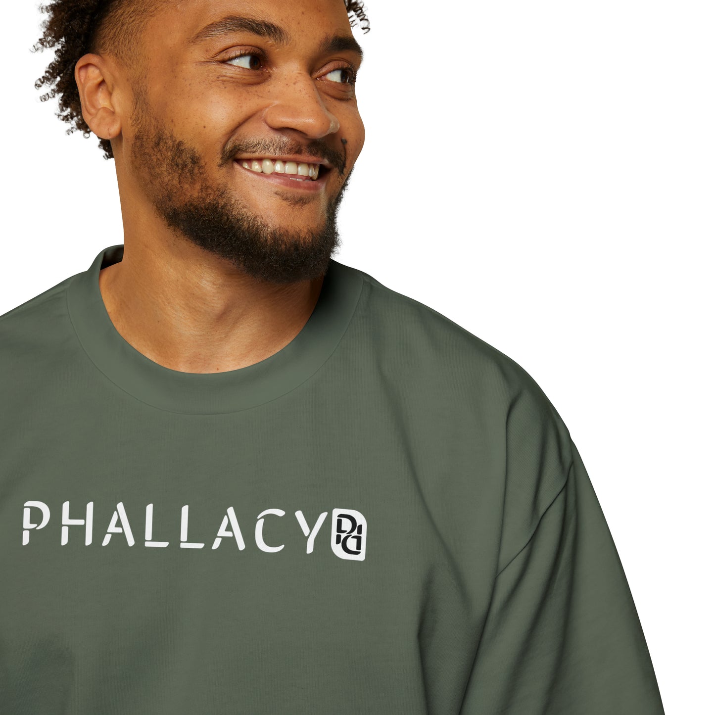 Phallacy Men's Heavy Oversized Tee (18+)