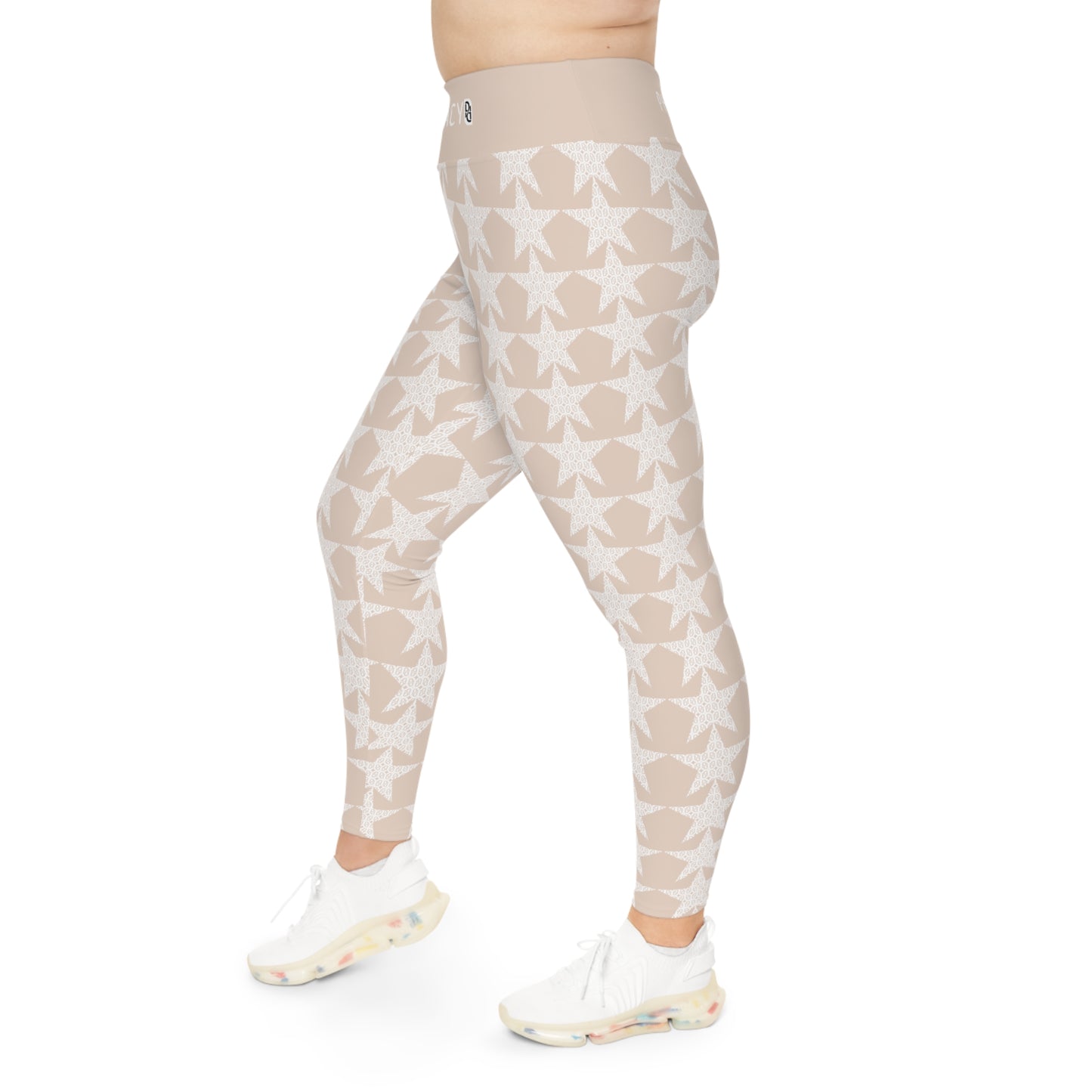 Phallacy Star Designer Plus Size Leggings