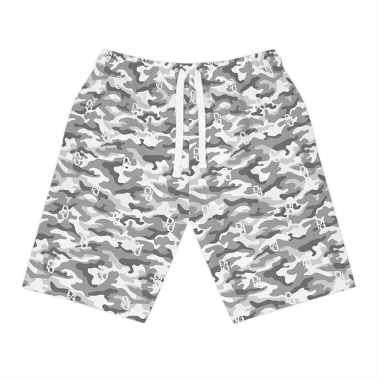 Phallacy Camo Designer Athletic Shorts