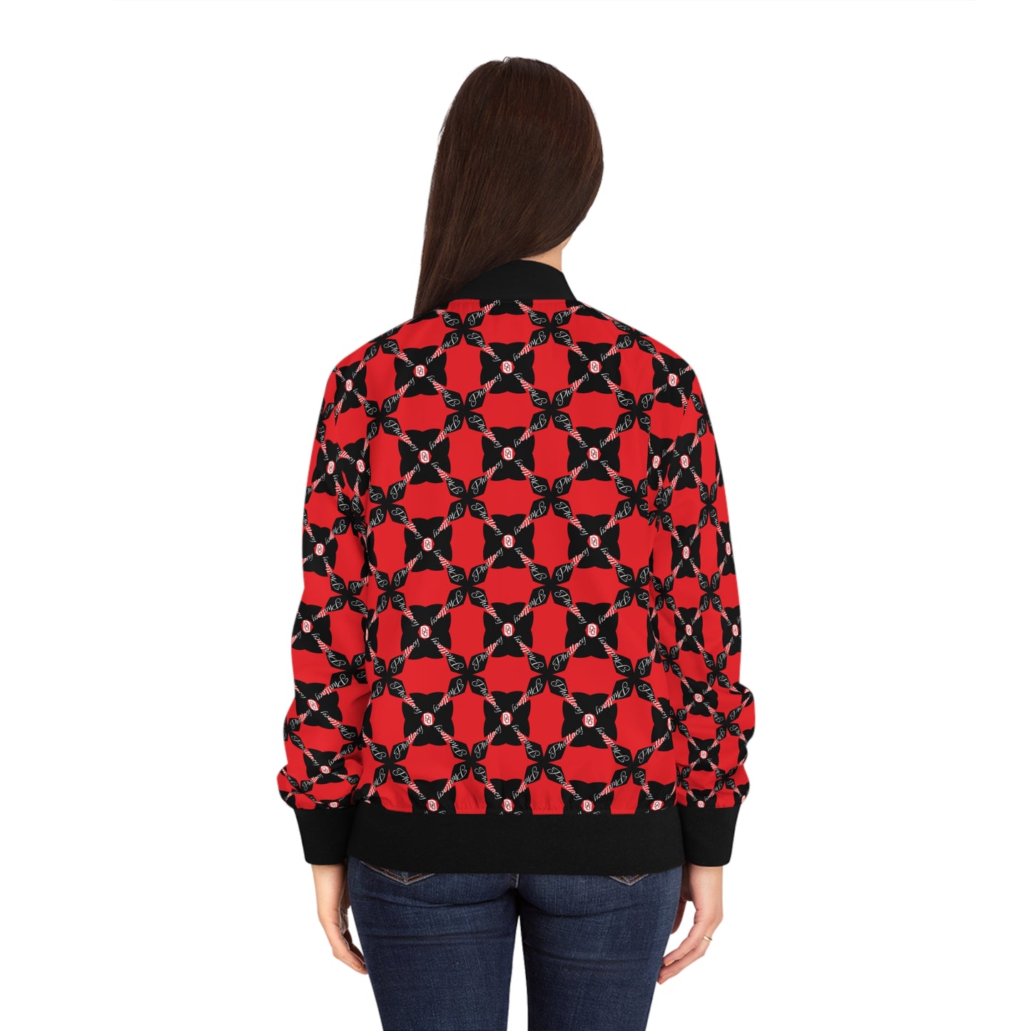 Phallacy XOS Designer Women's Bomber Jacket