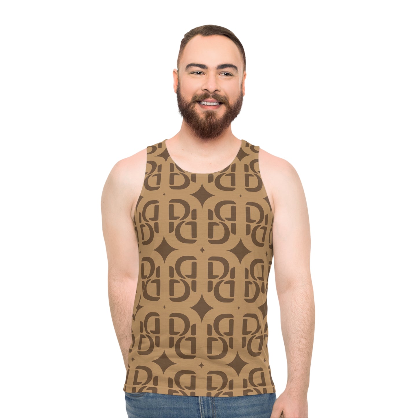 Phallacy Monogram Dsigner Unisex Tank Top