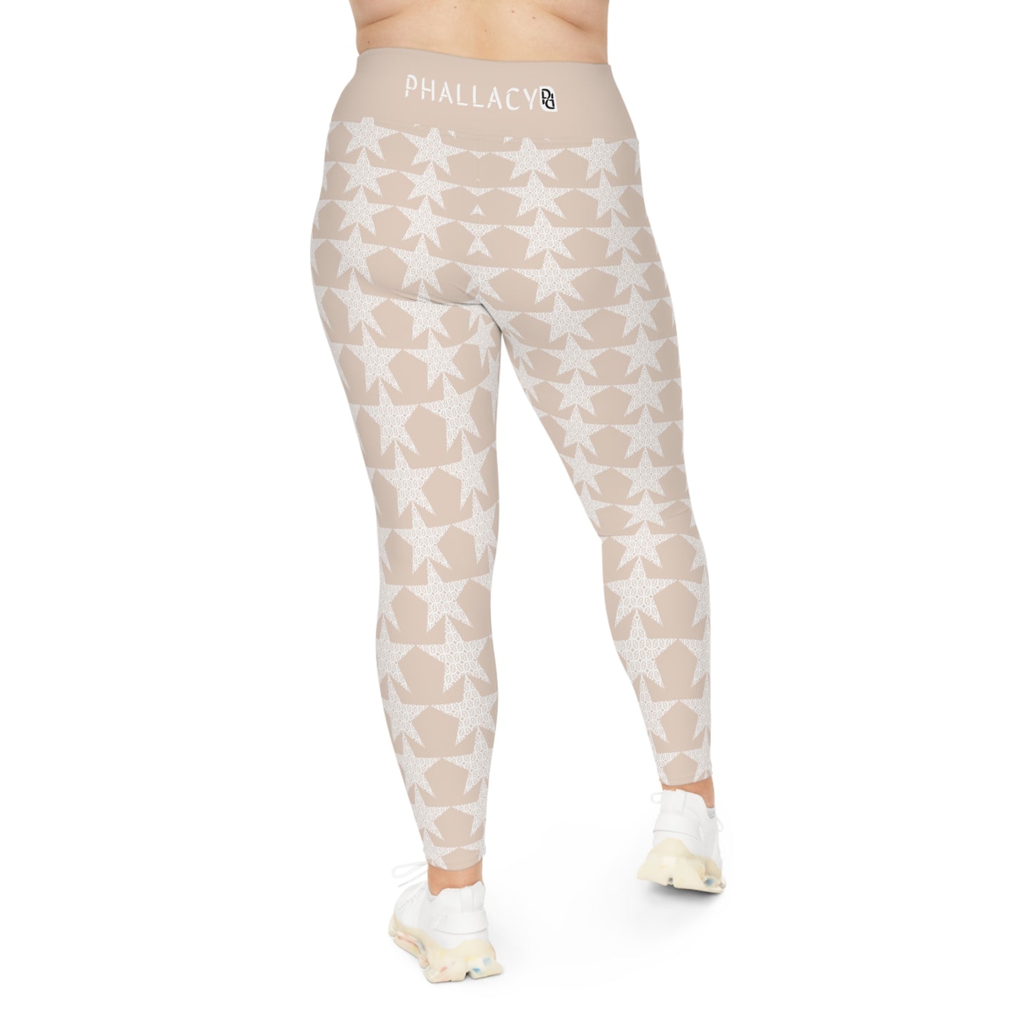 Phallacy Star Designer Plus Size Leggings