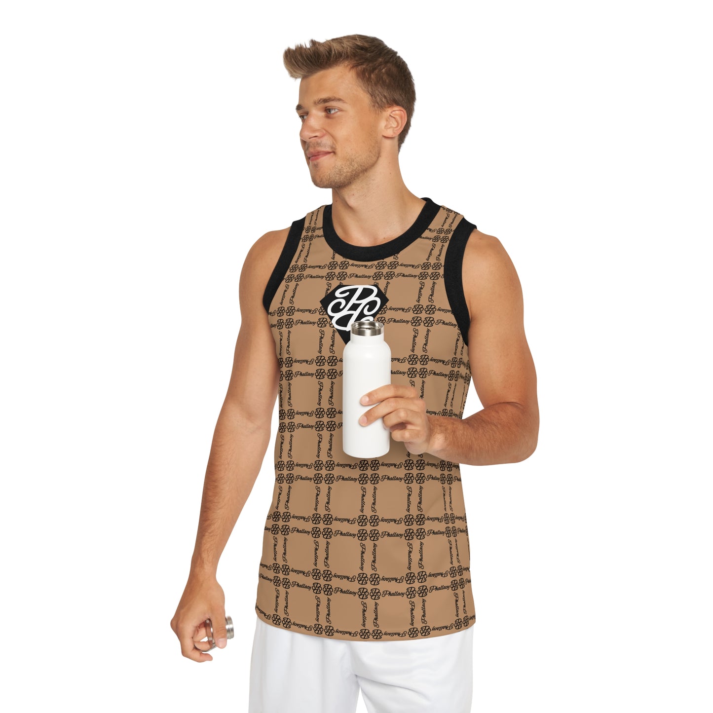 Phallacy Balance Designer Unisex Basketball Jersey