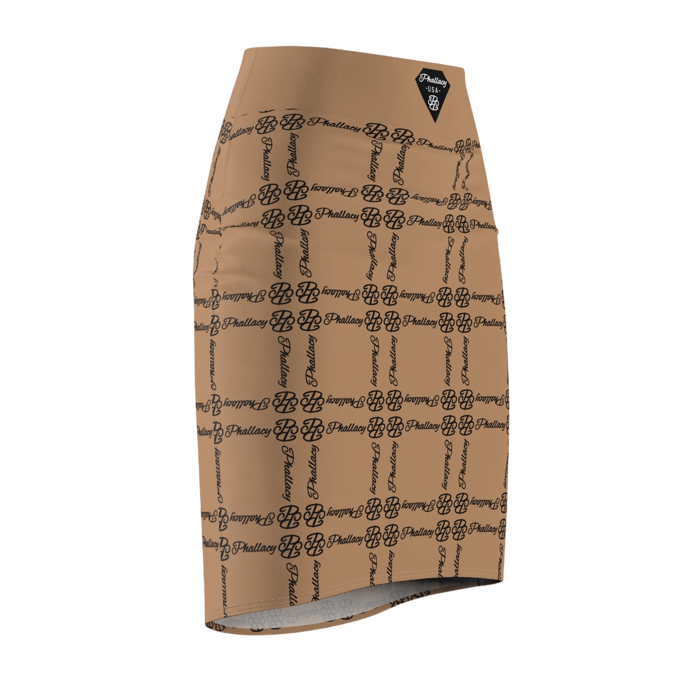 Phallacy Balance Designer Pencil Skirt