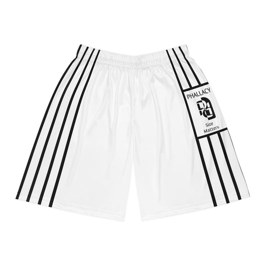 Phallacy Striped Designer Basketball Shorts