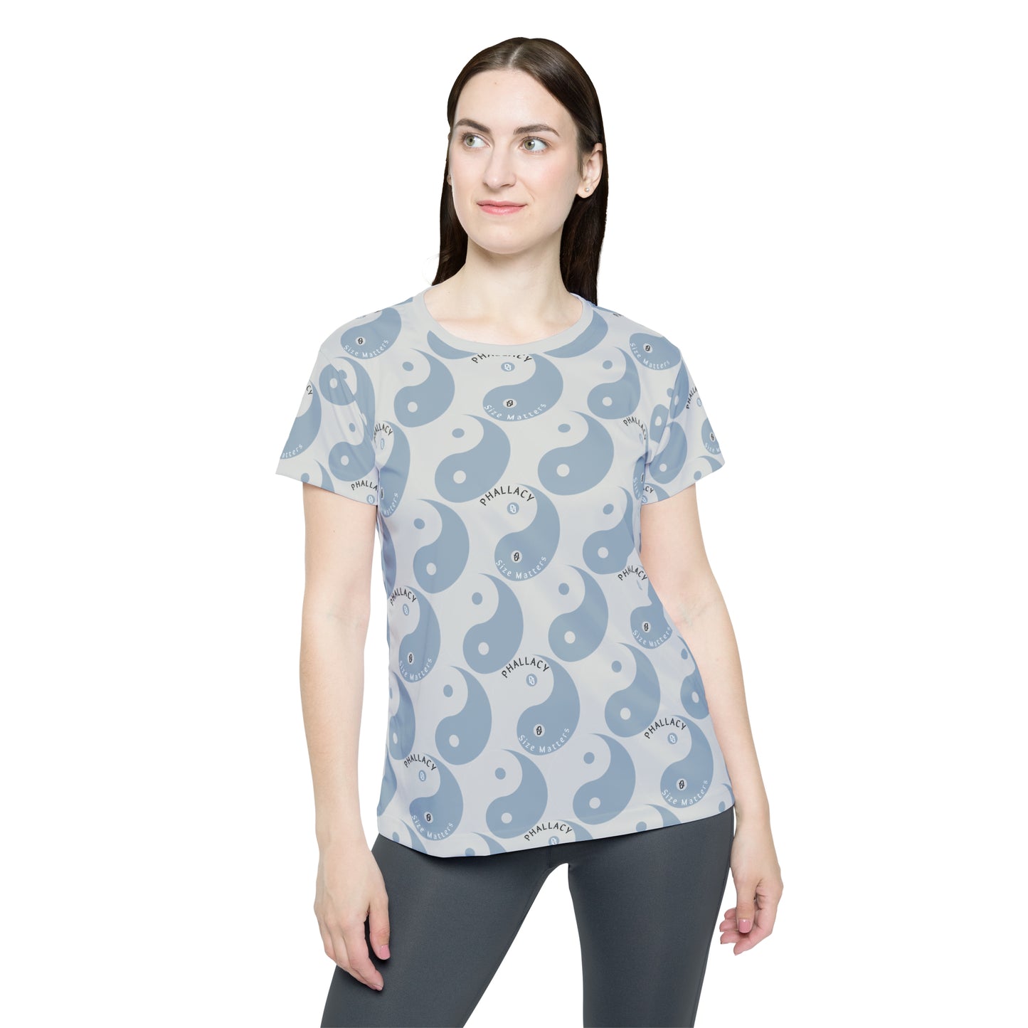 Phallacy Yin-Yang Designer Women's Sports Jersey