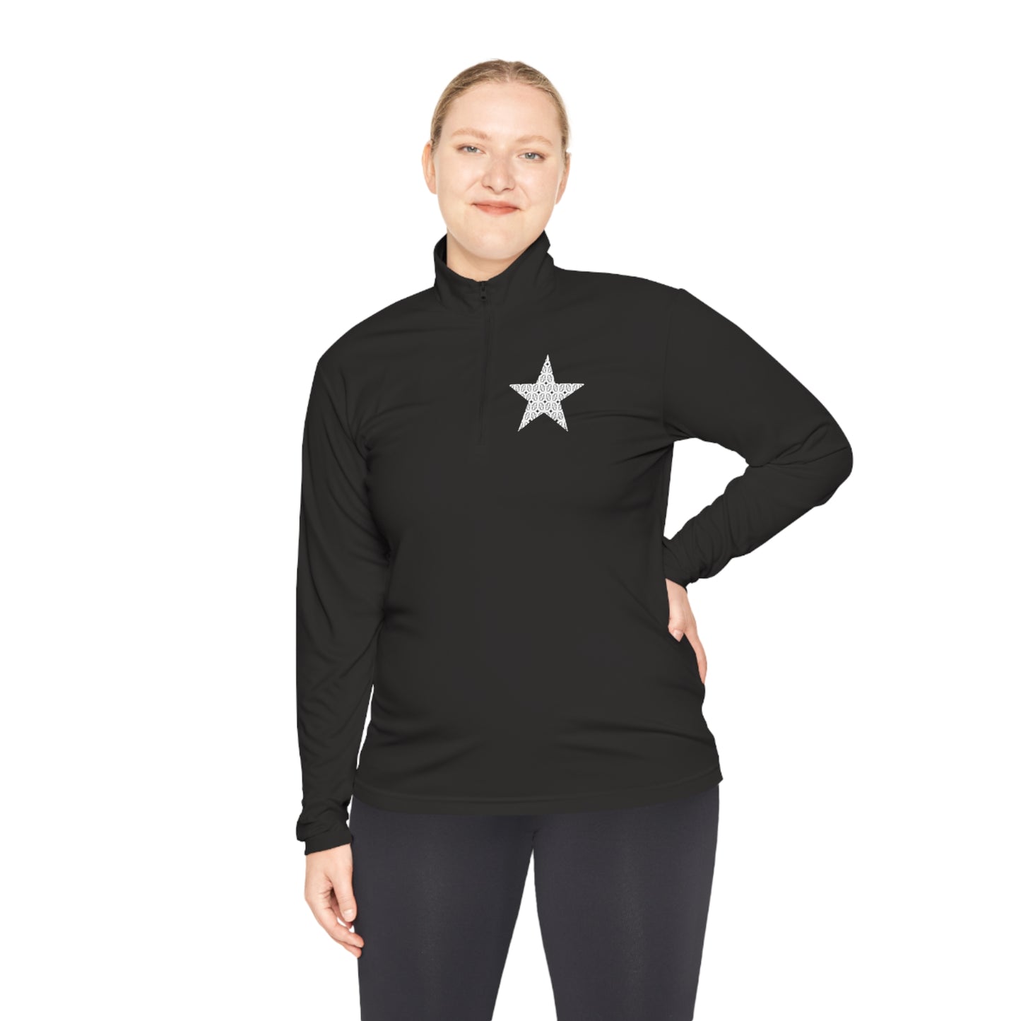 Phallacy Star Unisex Quarter-Zip Pullover