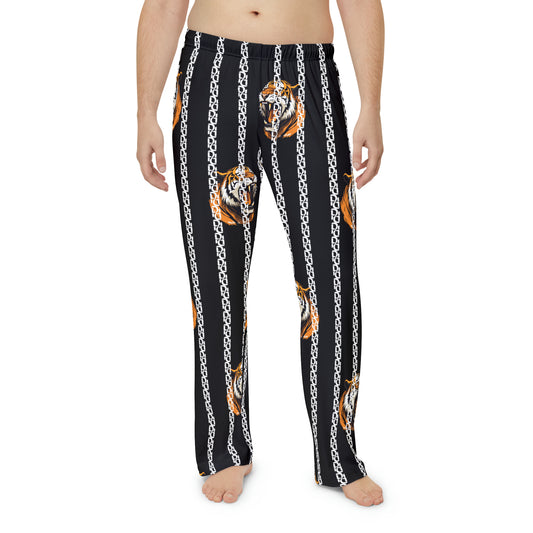 Phallacy Striped Designer Men's Pajama Pants