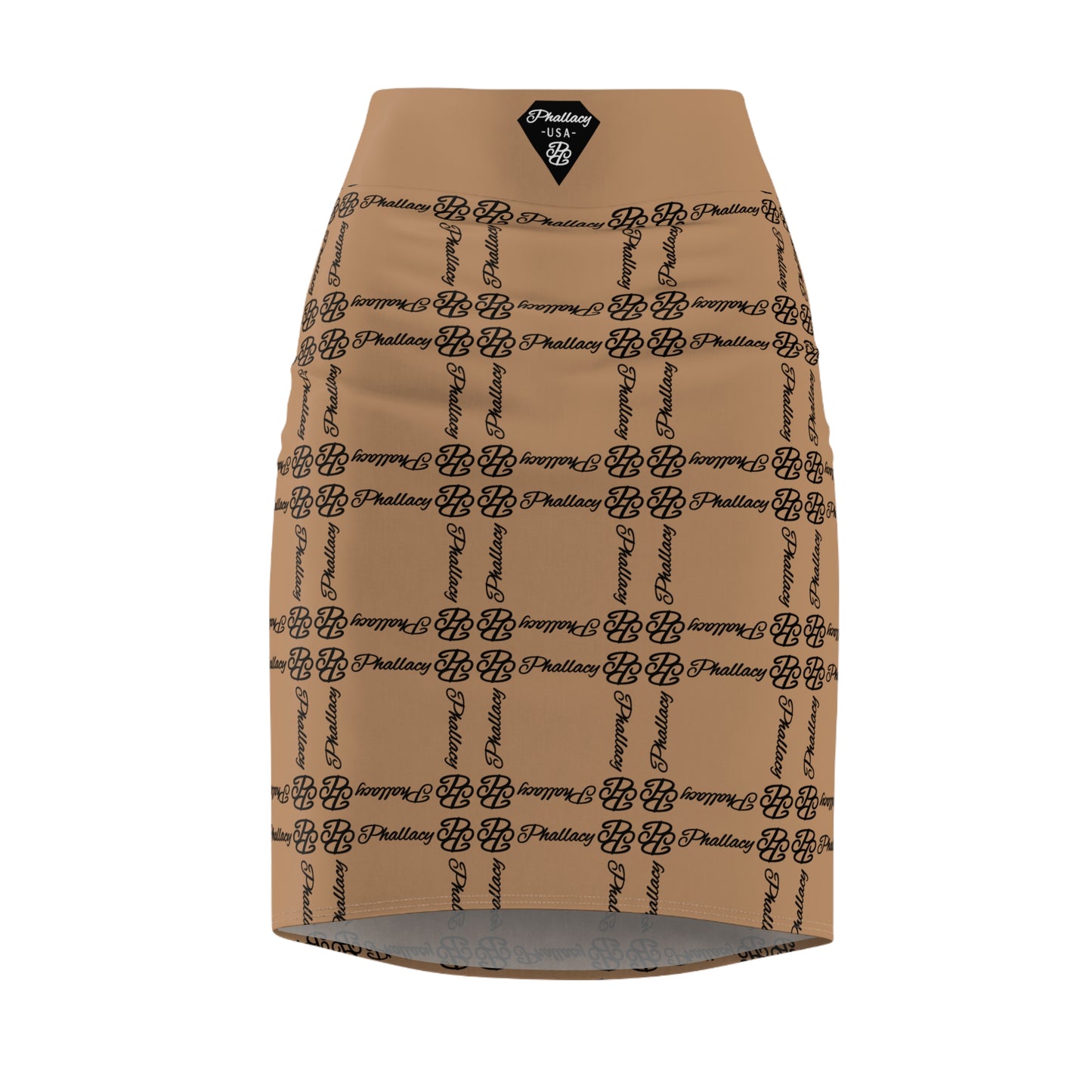 Phallacy Balance Designer Pencil Skirt