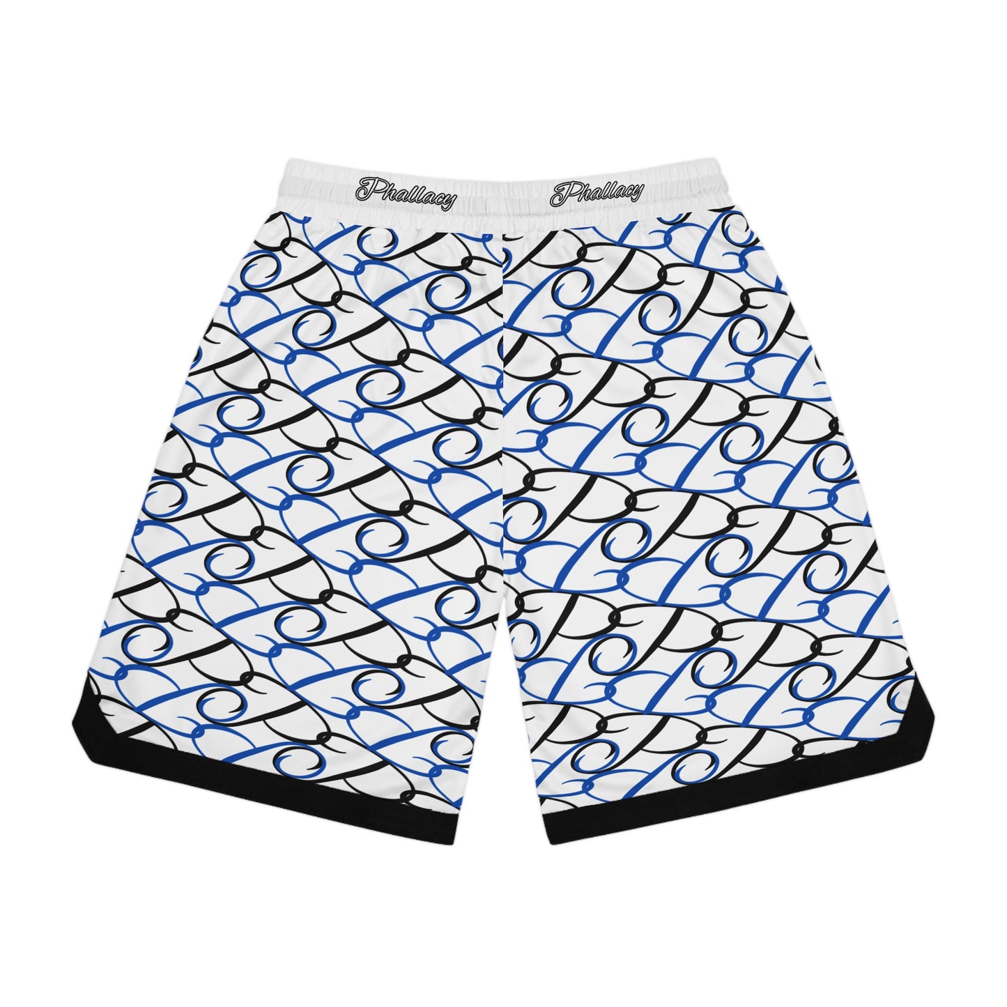 Phallacy Diamond Designer Unisex Basketball Shorts