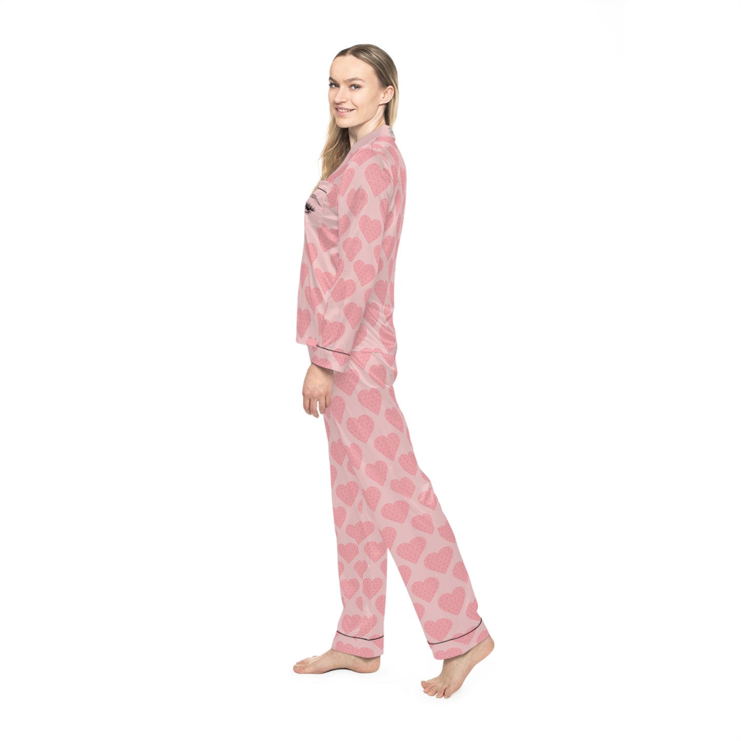 Phallacy Designer Satin Pajama Set