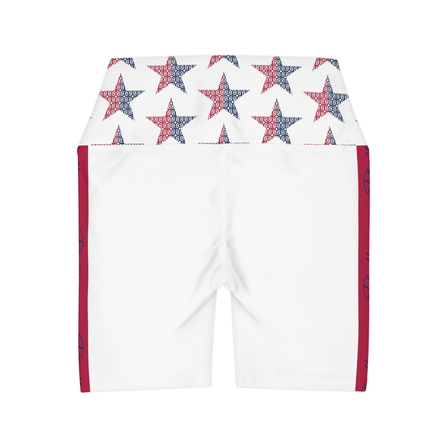 Phallacy Star Designer High Waisted Yoga Shorts