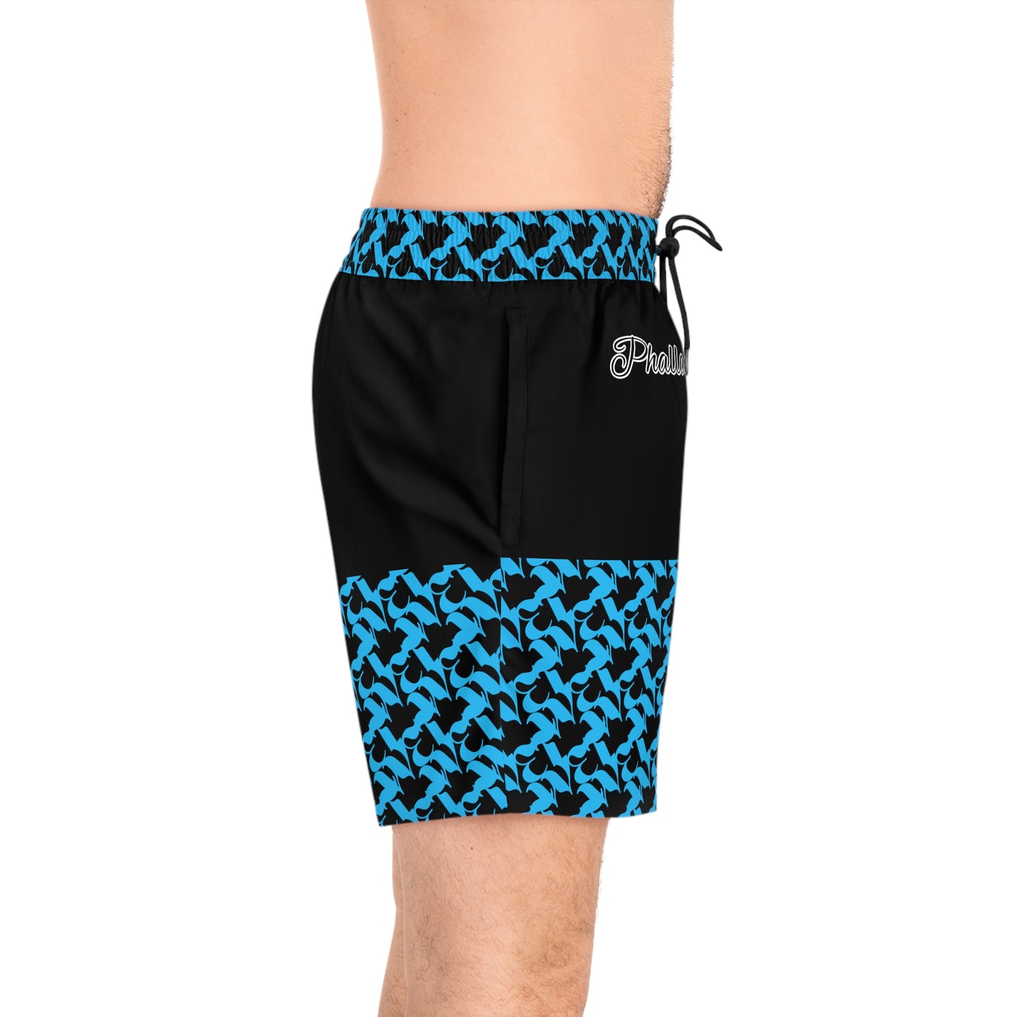 Phallacy WET Designer Mid-Length Swim Shorts (18+)