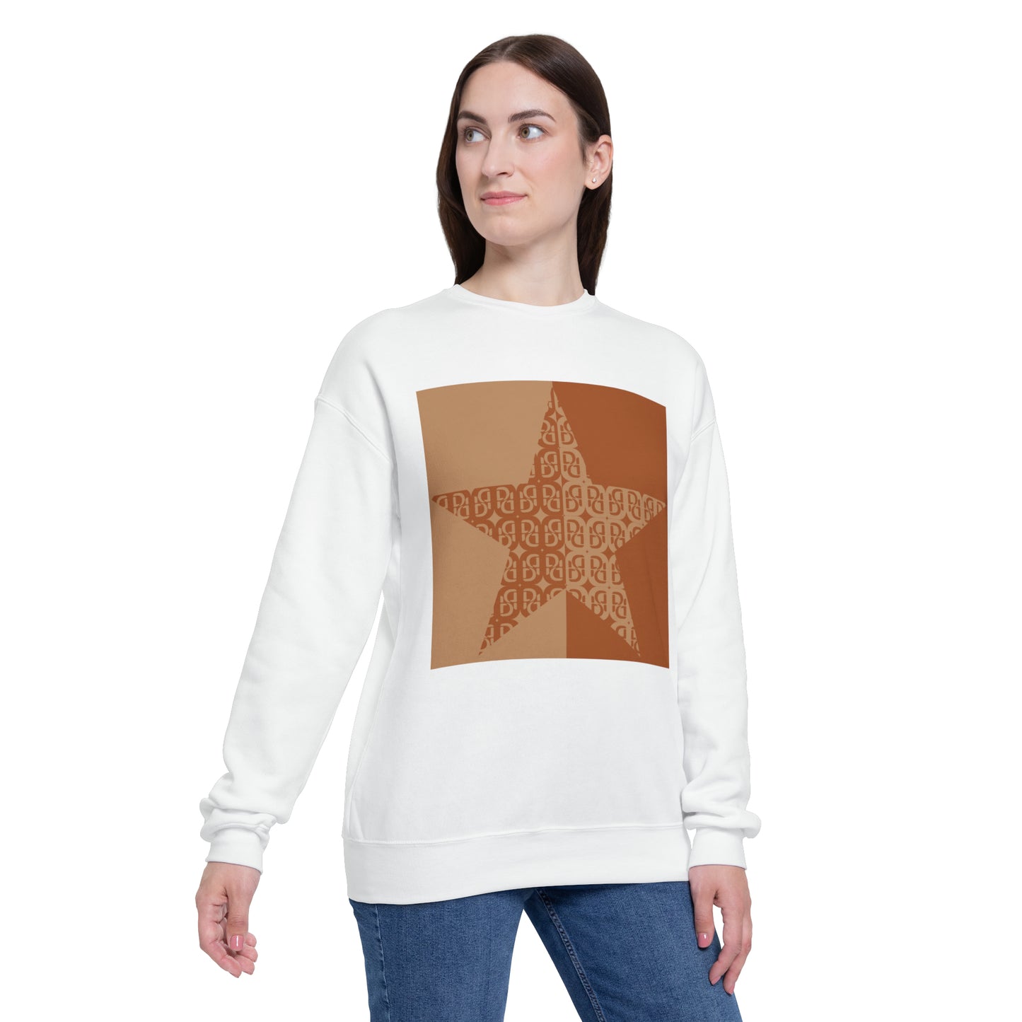 Phallacy Star Unisex Drop Shoulder Sweatshirt