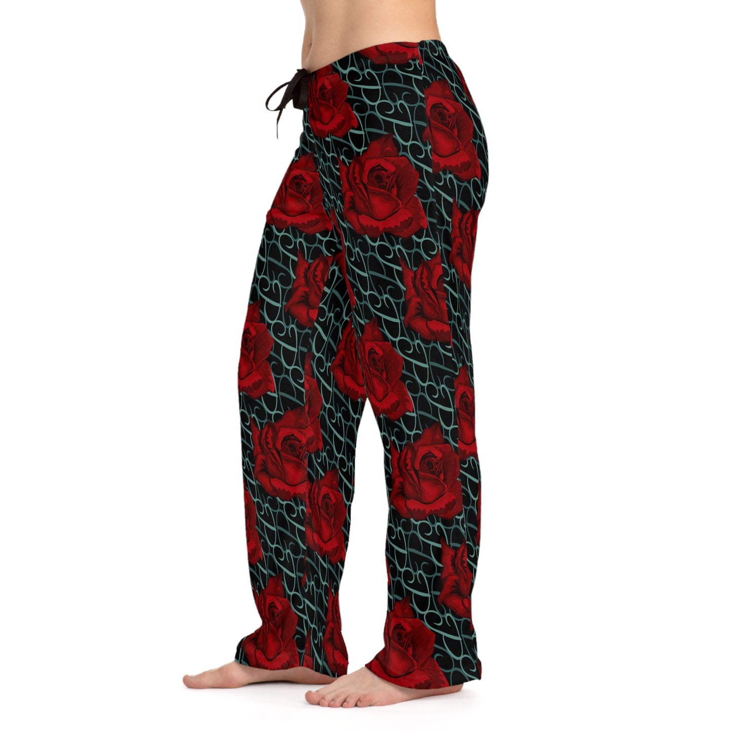 Phallacy Designer Floral Women's Pajama Pants