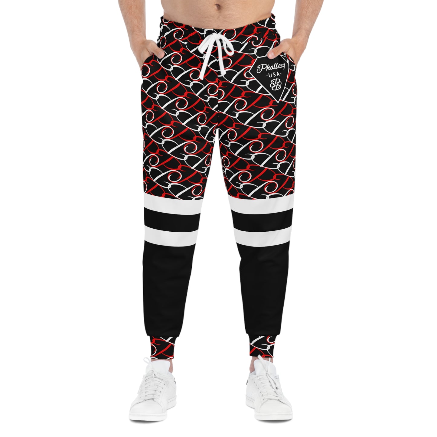 Phallacy Diamond Designer Unisex Athletic Joggers