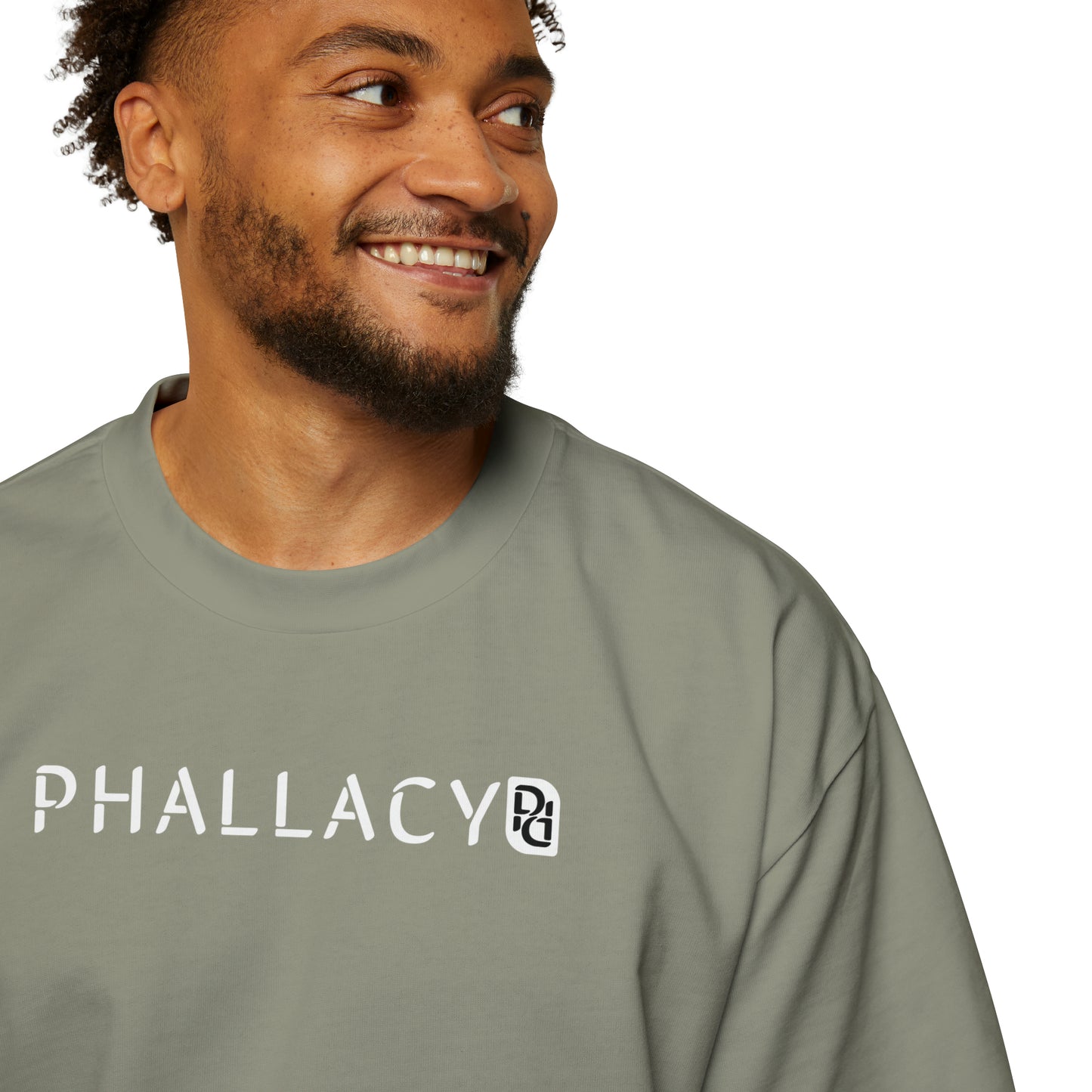 Phallacy Men's Heavy Oversized Tee (18+)