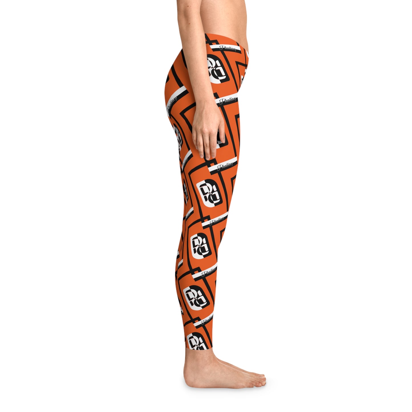 Phallacy Frame Designer Stretchy Leggings