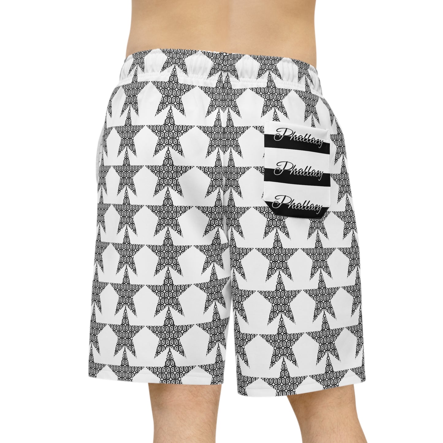 Phallacy Star Designer Athletic Shorts