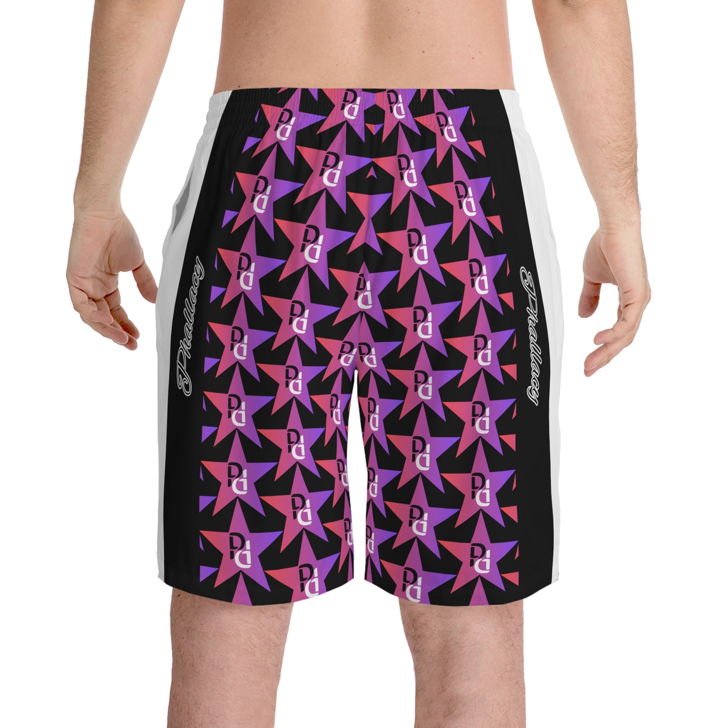 Phallacy Star Designer Elastic Beach Shorts