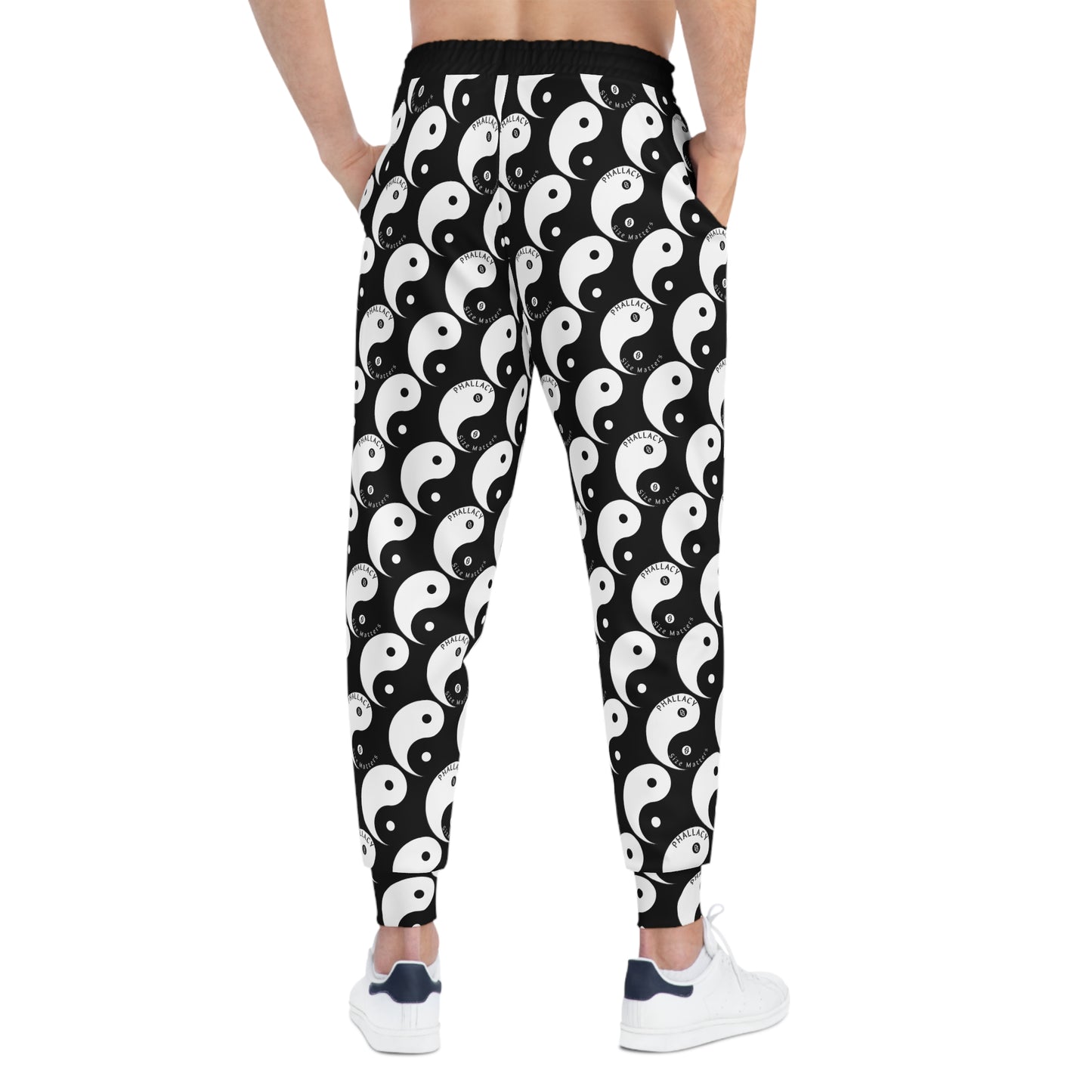 Phallacy Yin-Yang Designer Unisex Athletic Joggers