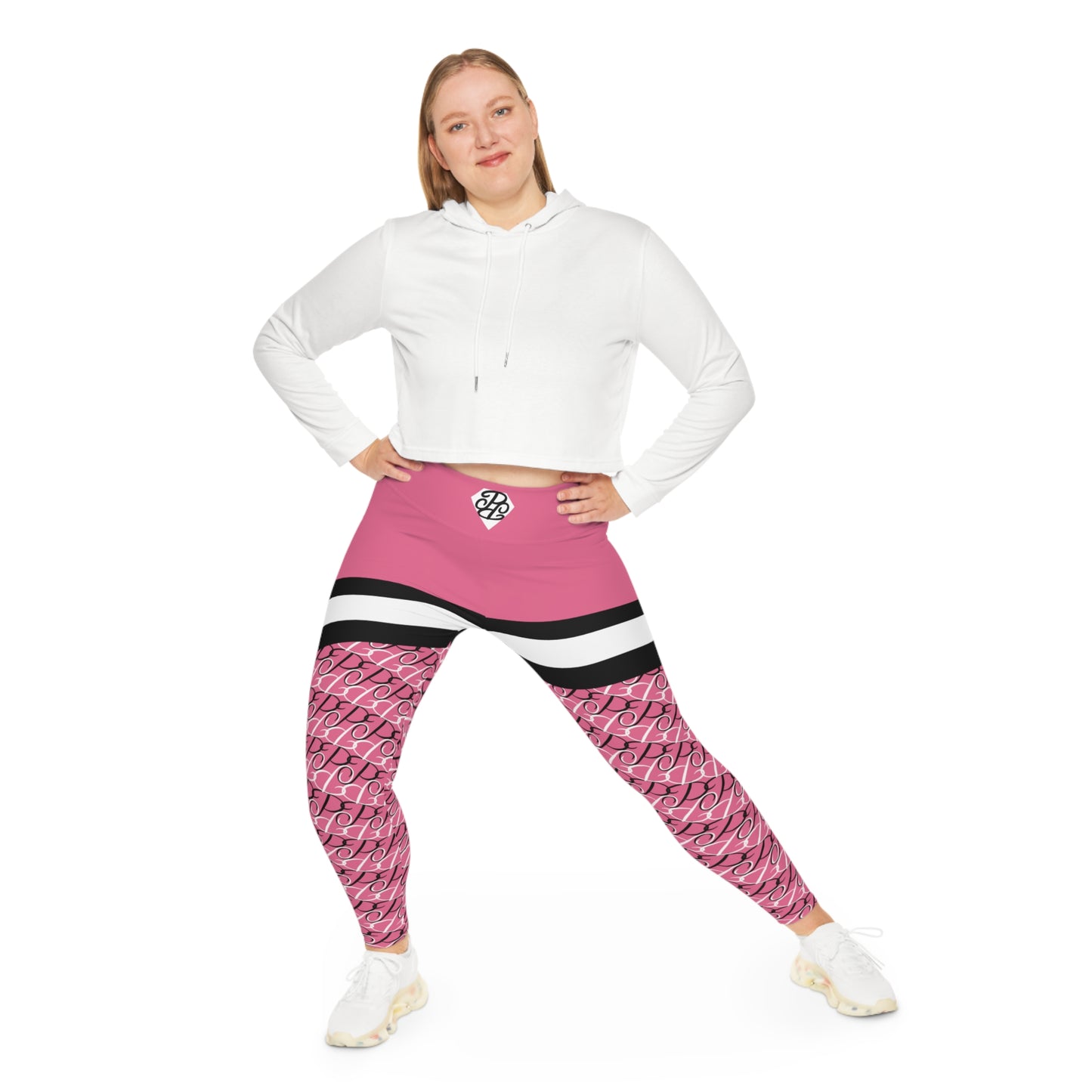 Phallacy Diamond Designer Plus Size Leggings