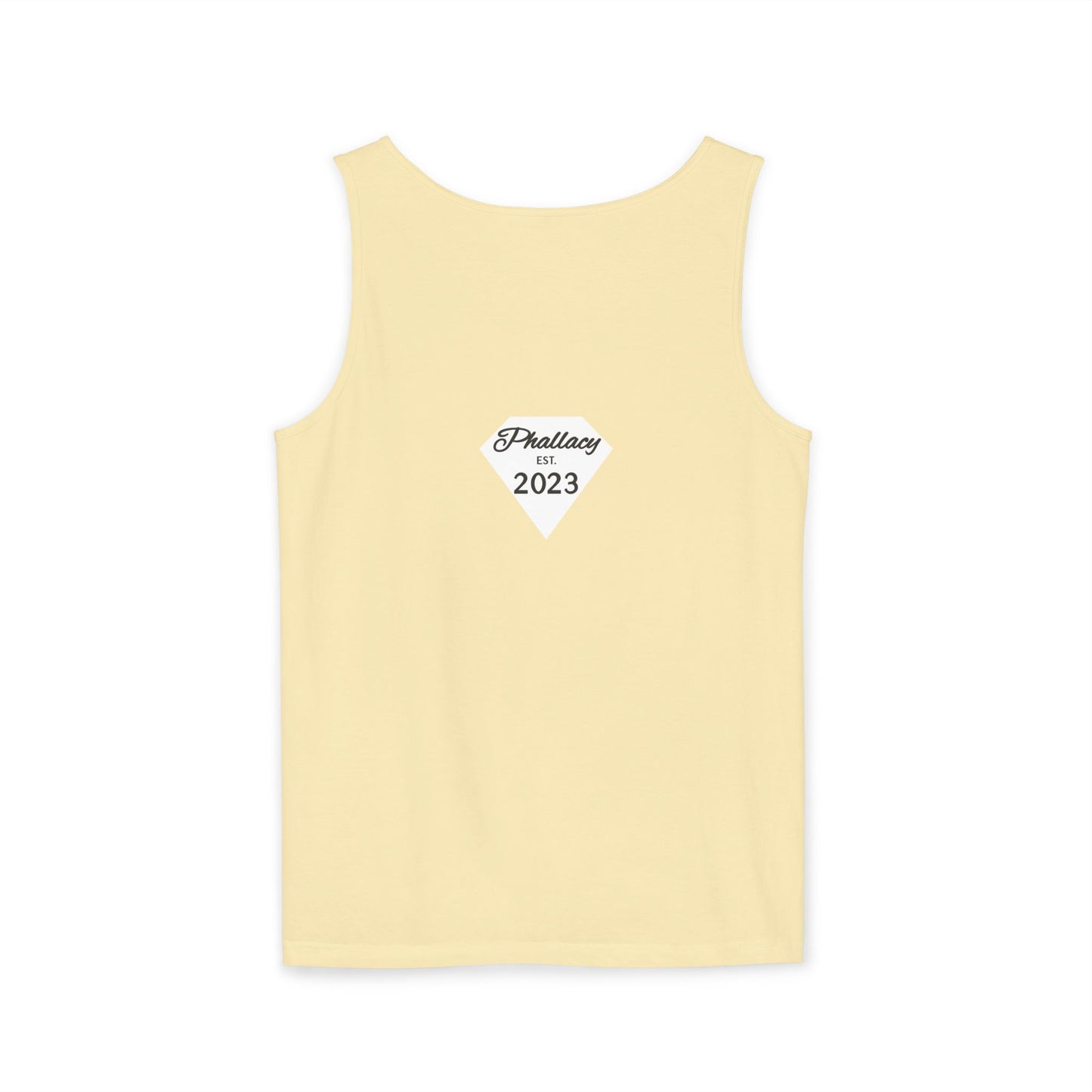 Phallacy Diamond Unisex Garment-Dyed Tank Top