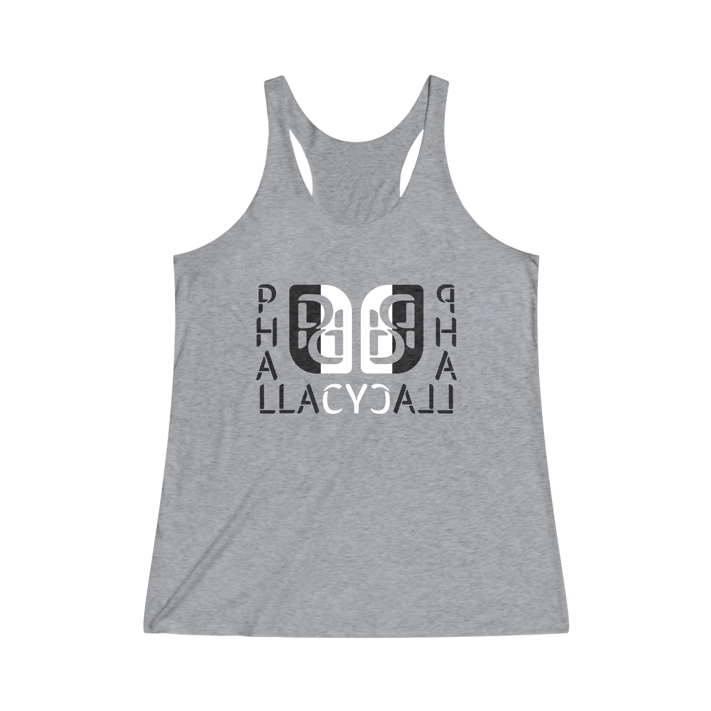 Phallacy Women's Tri-Blend Racerback Tank