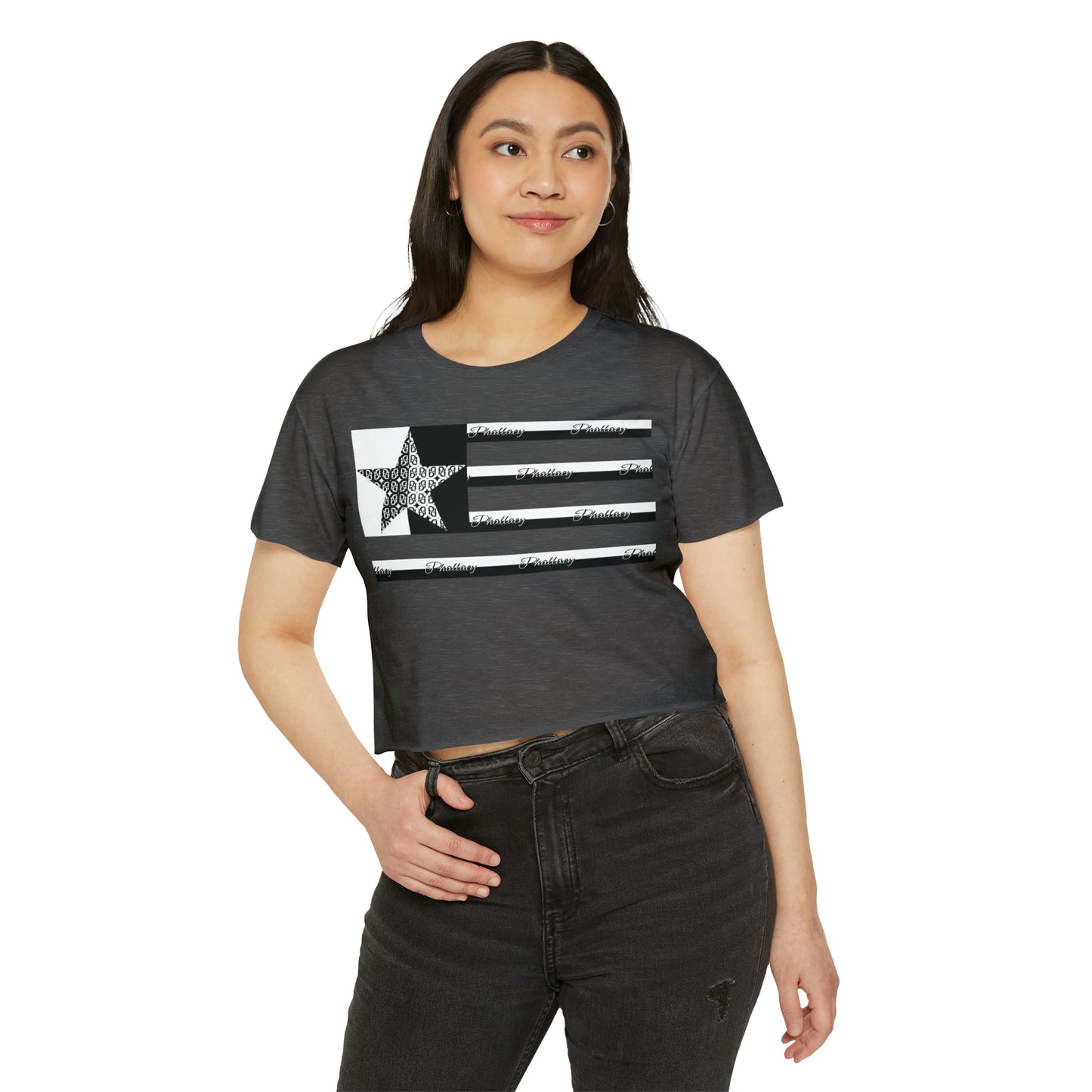 Phallacy Flag Women's Festival Crop Top