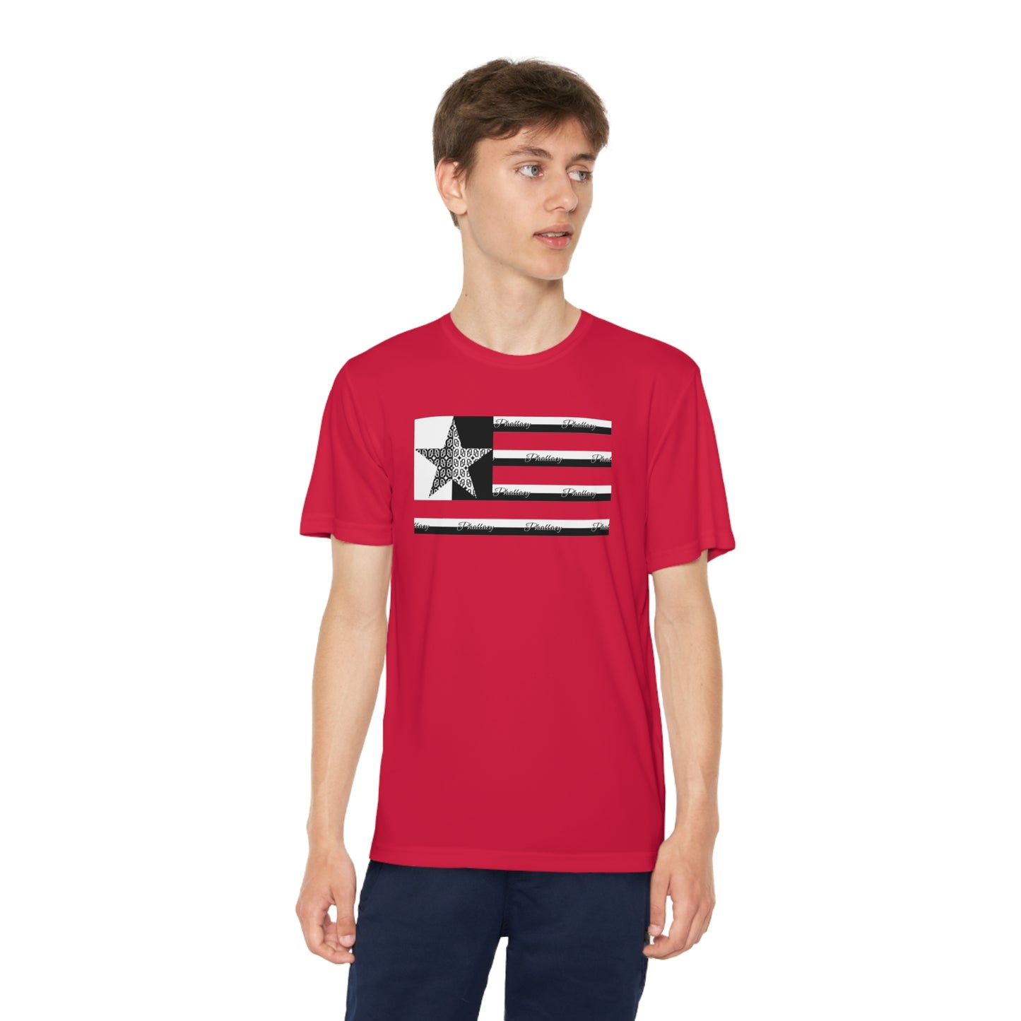 Phallacy Flag Youth Competitor Tee