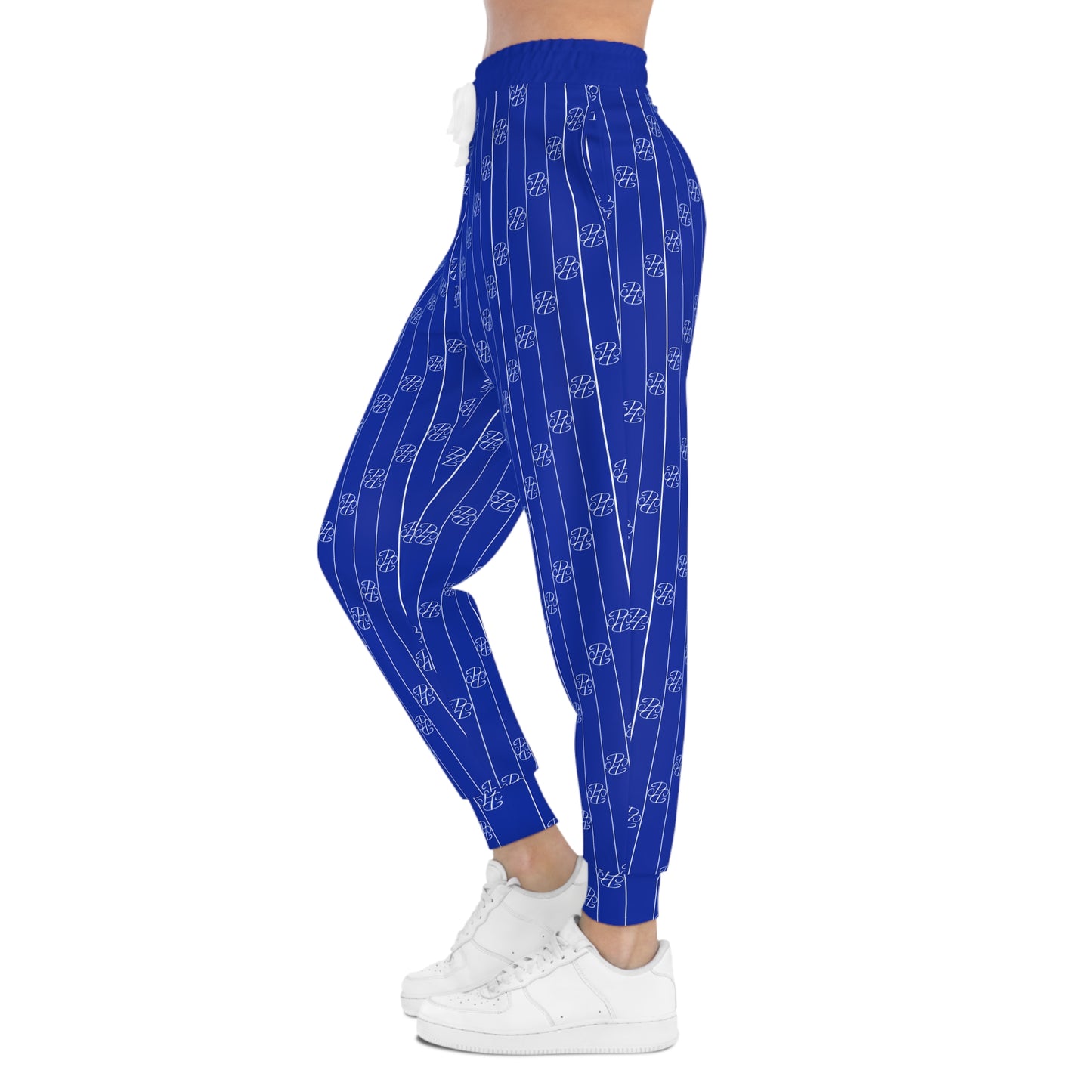 Phallacy Striped Designer Unisex Athletic Joggers