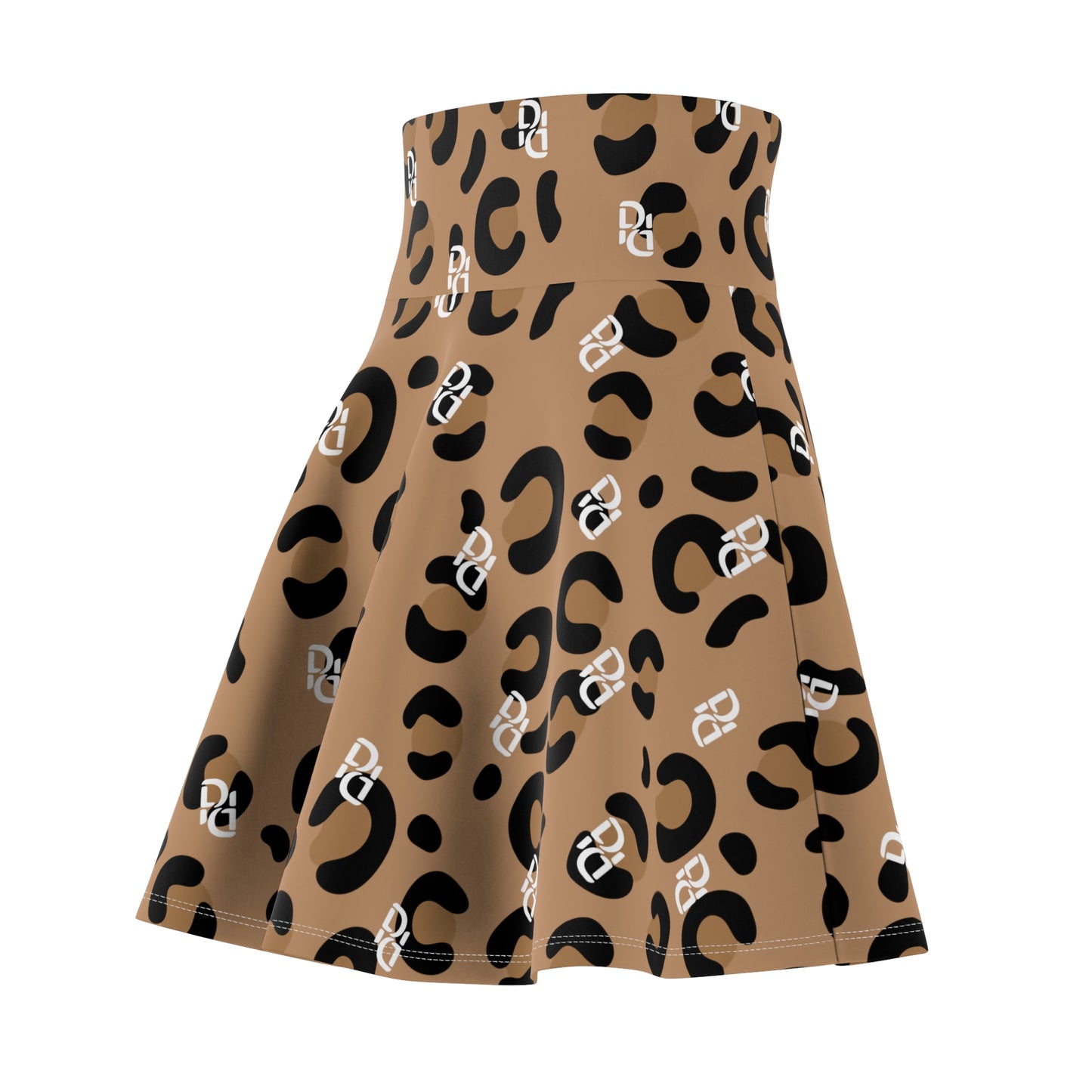 Phallacy Cheetah Designer Women's Skater Skirt