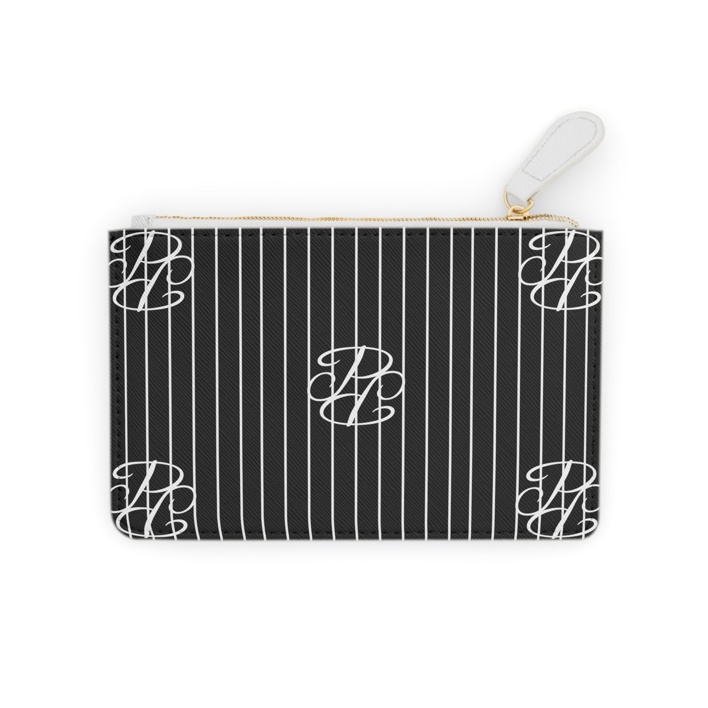 Phallacy Players Striped Designer Mini Clutch Bag