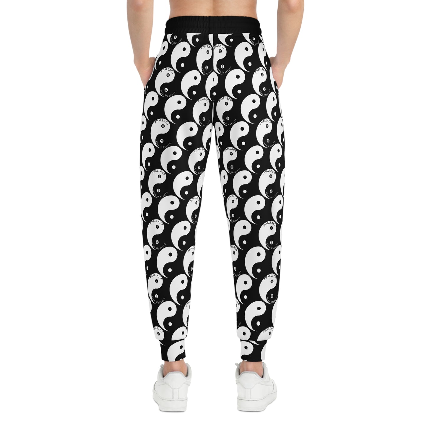 Phallacy Yin-Yang Designer Unisex Athletic Joggers