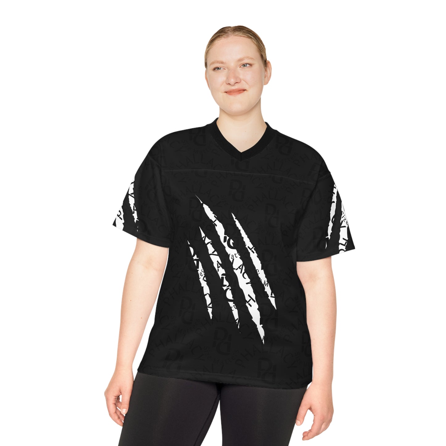 Phallacy Time Designer Unisex Football Jersey