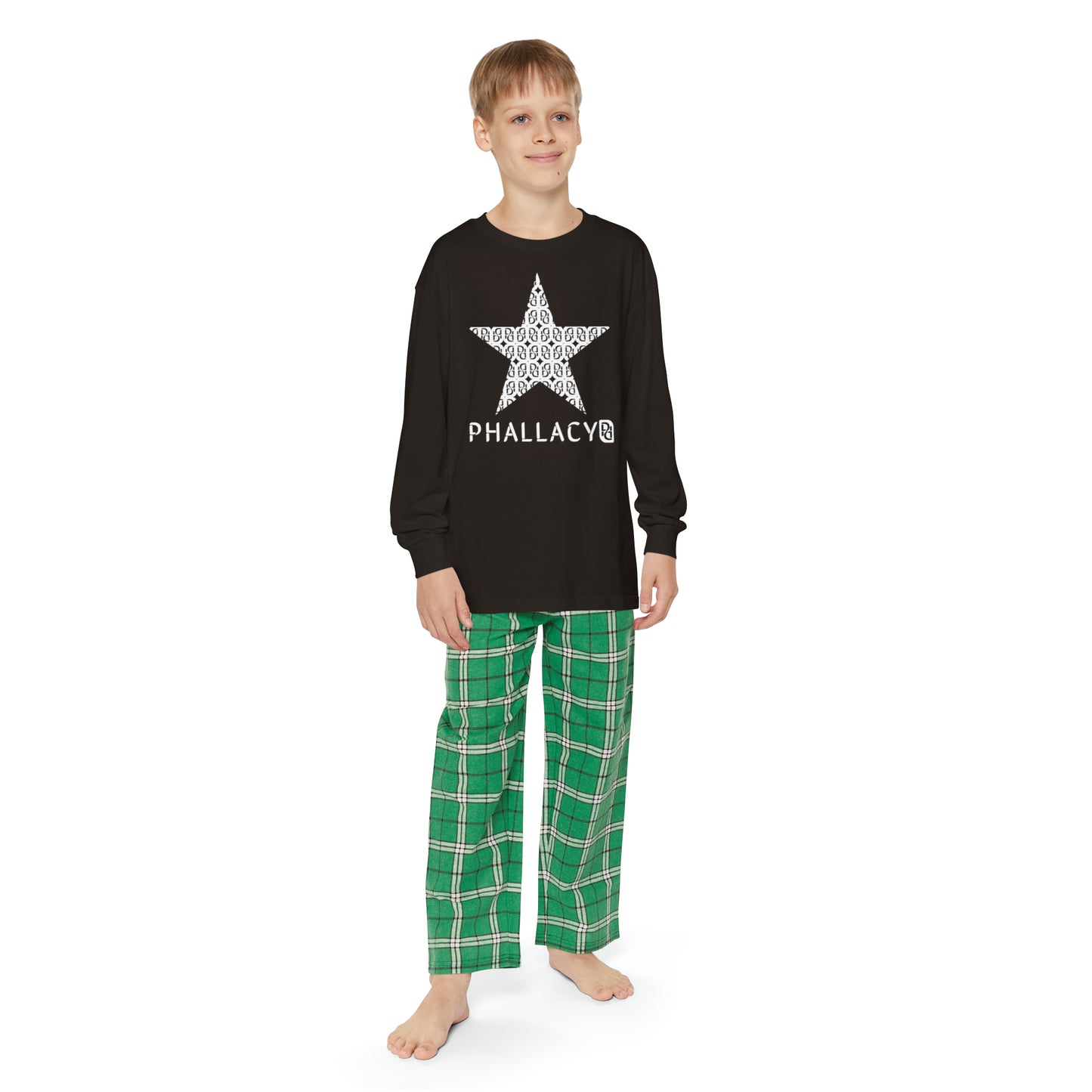 Phallacy Star Youth Long Sleeve Pajama Set