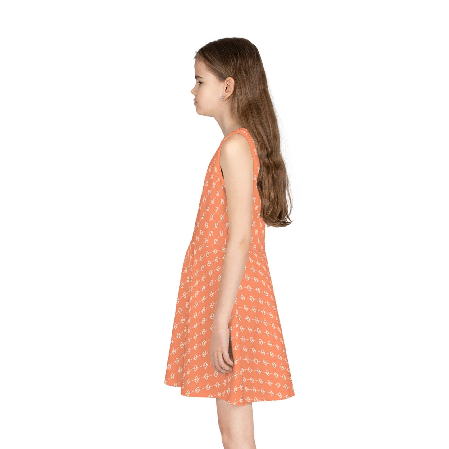 Phallacy Monogram Designer Girls Sundress