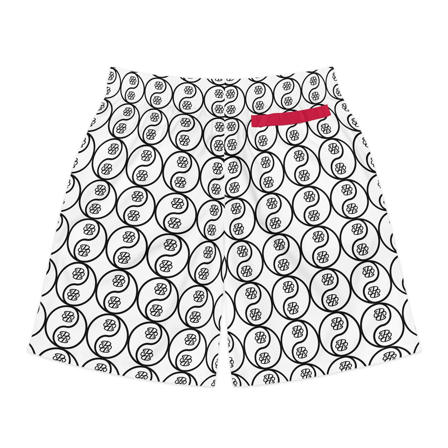 Phallacy Yin-Yang Designer Jogger Shorts