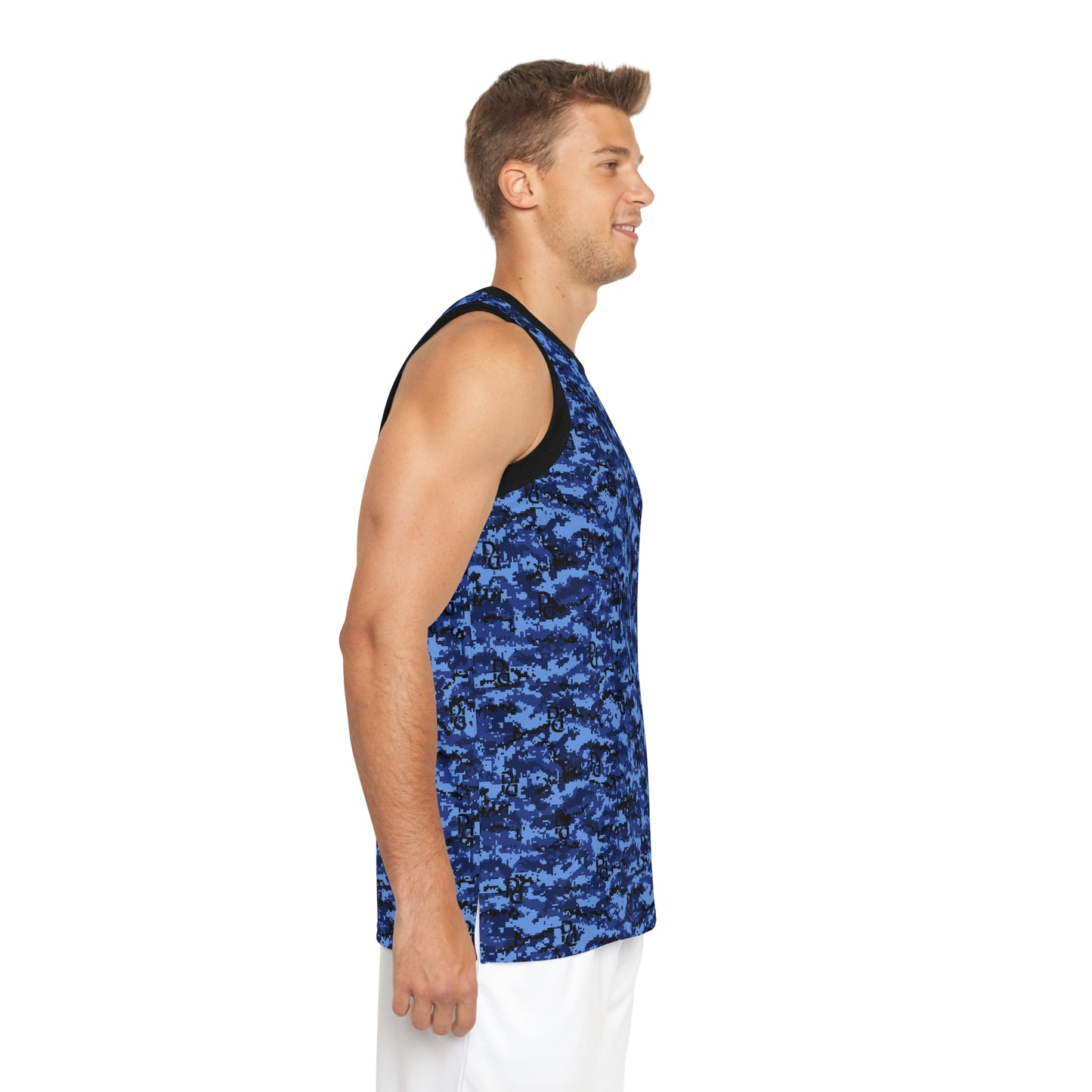 Phallacy Camo Designer Basketball Jersey