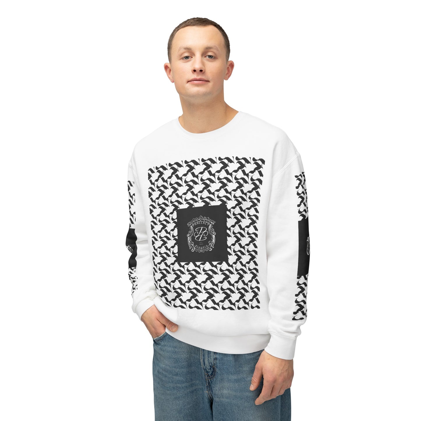 Phallacy WET Designer Unisex Lightweight Sweatshirt (18+)