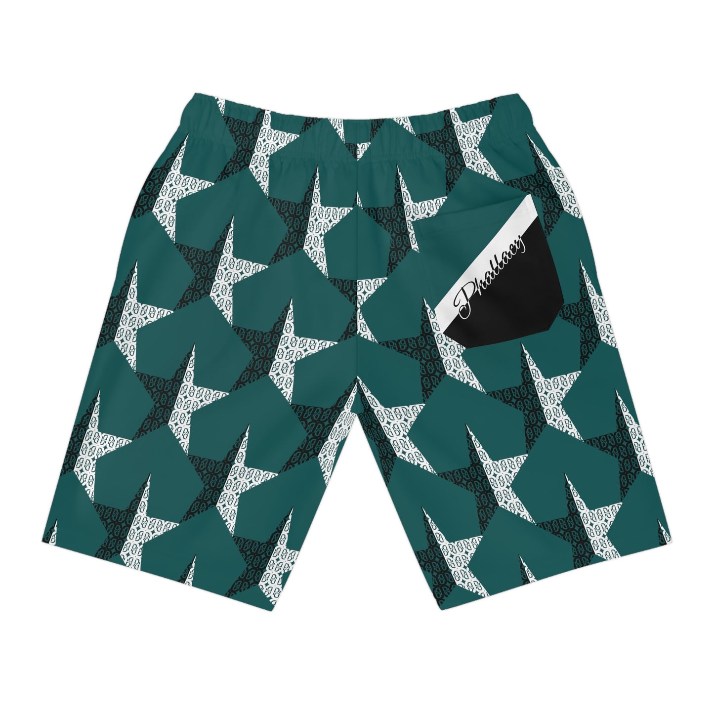 Phallacy Star Designer Athletic Shorts