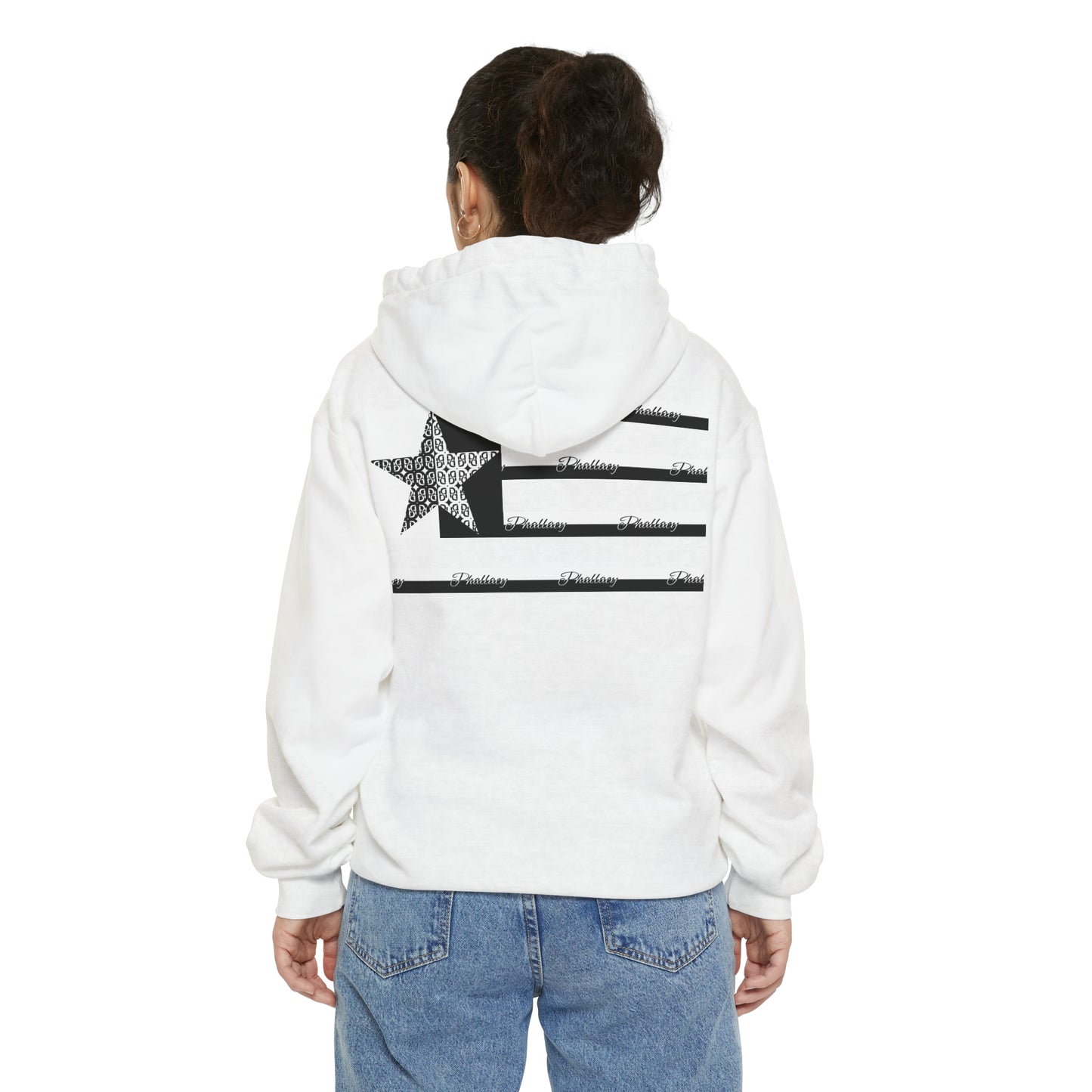 Phallacy Flag Unisex Garment-Dyed Hoodie