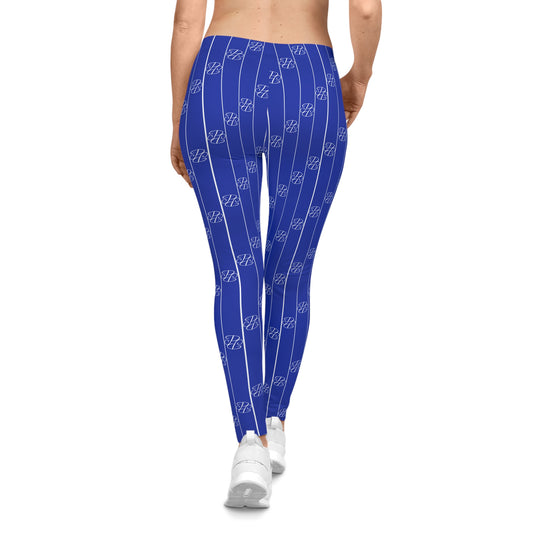 Phallacy Striped Designer Casual Leggings