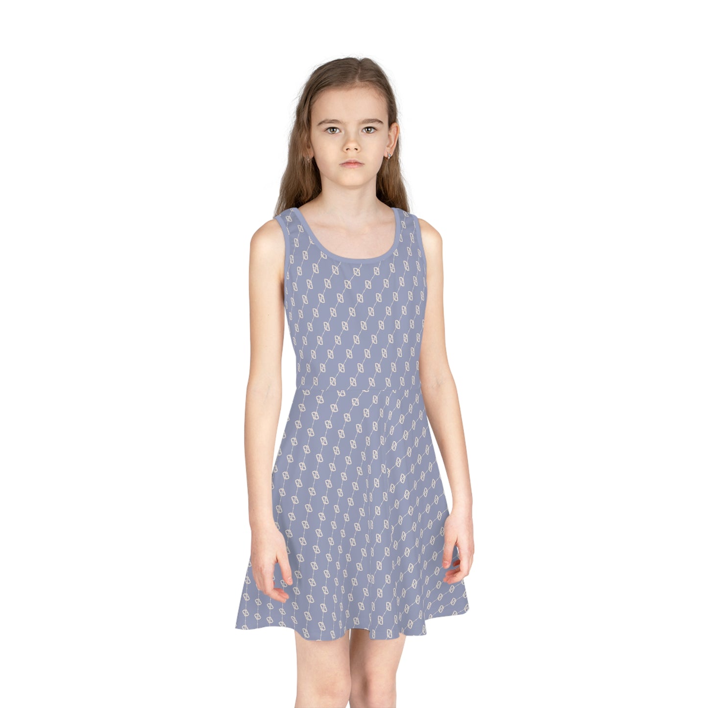 Phallacy Monogram Designer Girls Sundress