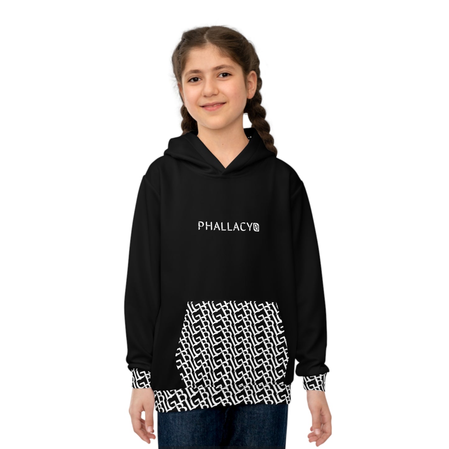 Phallacy BIG Designer Youth Hoodie